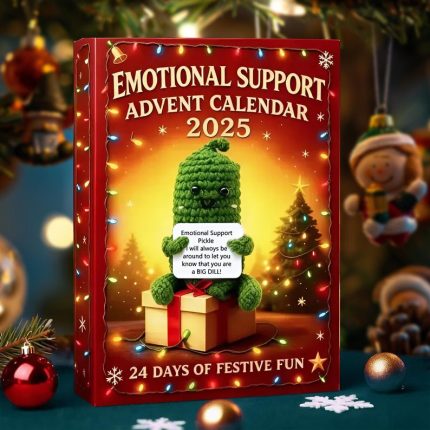 Emotional Support Crochet Advent Calendar 2025